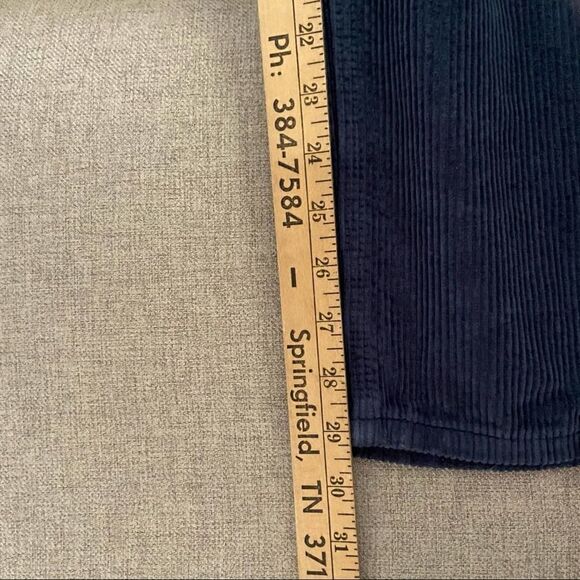 BDG Corduroy Mom High-Rise Blue Pants Size 26 - Picture 8 of 9